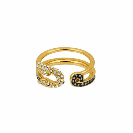 Karl Lagerfeld, Rings Żółty, Kobieta, Rozmiar: ONE Size