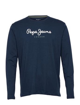 Eggo Long N T-shirts Long-sleeved Blå Pepe Jeans London