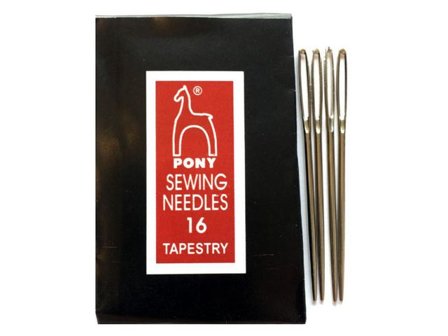Tapisserinål nr 16 utan udd 25/fp - Lyreco - Skola och förskola - Hobbymaterial - Nålar och stickor