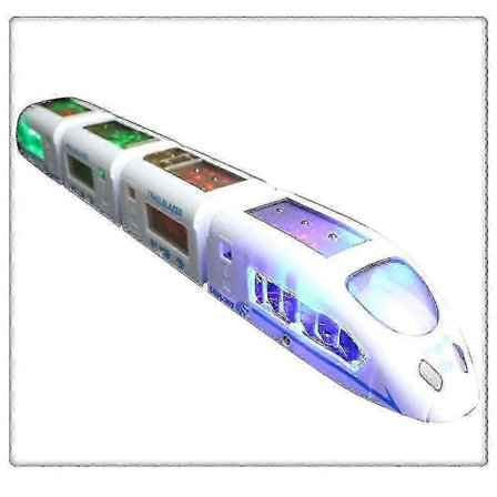 Elektriskt Tåg Barn LED-belysning Och Musik Perfekt Present Till Barn