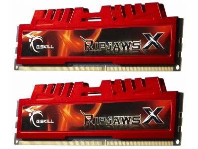 G.SKILL Ripjaws-X F3-12800CL9D-8GBXL - DDR3 - 8 GB: 2 x 4 GB - DIMM 240-pin - 1600 MHz / PC3-12800 - CL9 - 1.5 V - ikke-bufret - ikke-ECC