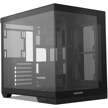 PC-chassi - NOX XTREME PRODUCTS - Hummer Astra Neo Black - Tempererat glas - USB 3.0 - Kompatibel med ATX