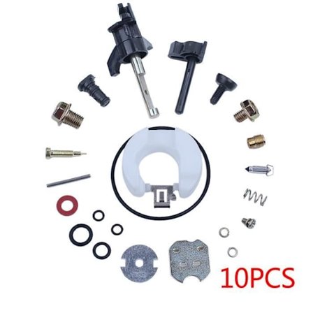 10 stk forgasserreparasjonsreparasjonssett kompatibel med Honda GX160 GX200 GX120 GX 160 200 120 Carb Engine