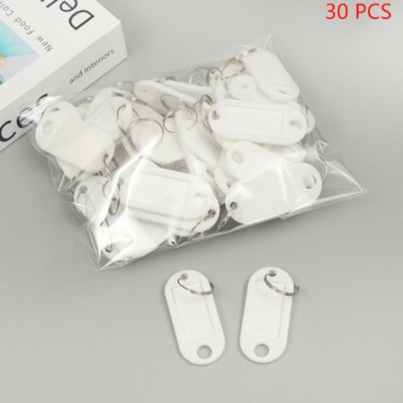 30 STK Nøkkellapper Allsidig miljøvennlig bagasjenøkkel