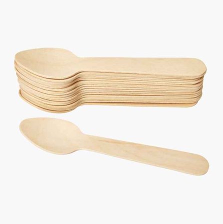 Träbestick tesked 20-pack - Biltema