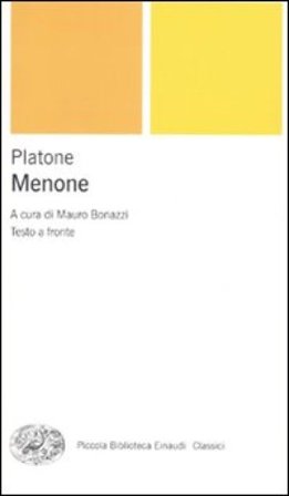 Menone. Testo greco a fronte Platone
