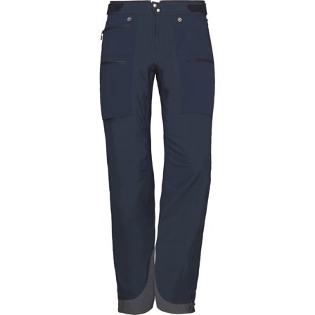 Norrøna Women's Lyngen Windstopper Hybrid Pants Women ski trousers Blue M