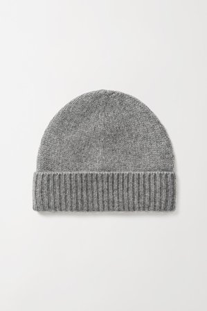 Soft Goat - Chunky Beanie - Cashmere beanie - One Size - Grey