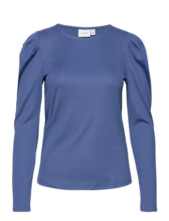 Vififo O-Neck L/S Top Bf Blue Vila