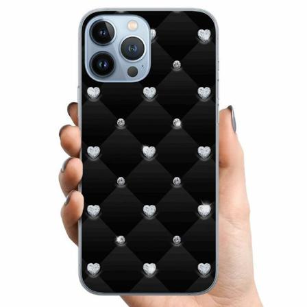 Apple Iphone 13 Pro Max Tpu Mobilskal Diamant Hjärta