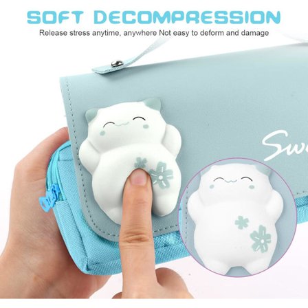 Vandtæt Skoleblyantsæske med Håndtag, Stor Blyantsæske, Sc