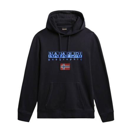 Napapijri Hoodies Blå, Herre, Størrelse: XL