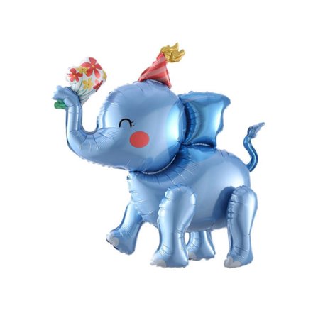 4D-Giant Montera Dinosaur Folie Ballong Djur Ballong Barn Födelsedagsfest