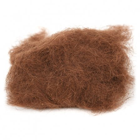 Snowshoe Rabbit Foot Dubbing - Brown