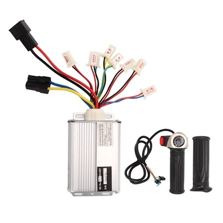 Elektrisk controller-sæt i aluminiumlegering, controller-gummigrebssæt til elektriske cykler og motorcykler 48V 1000W