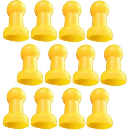 12 X Trampolinkåpor Stolpkåpor Trampolintillbehör[D]