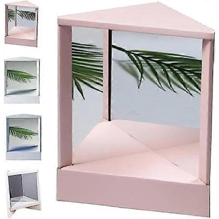 Kvinners ekte bakspeil, ikke-omvendt speil, trekant fast ikke-omvendt speil, omvendt bakspeil, ikke-omvendt speil - Perfet