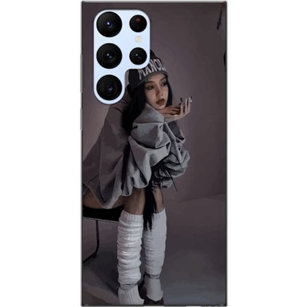 Yhteensopiva Puhelinkuori Samsung Galaxy S22 Ultra 5G Lisa Blackpink K-pop Idol Musiikki
