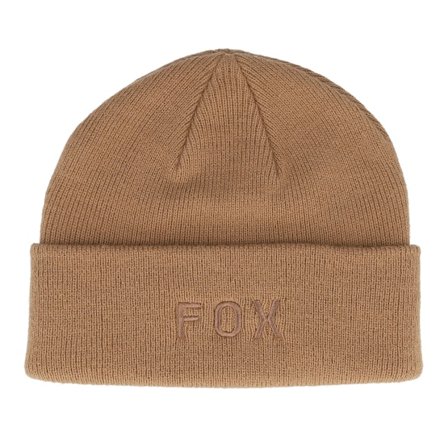 Fox - Brun cuff Lue - Wordmark Beanie Walnut Cuff @ Hatstore