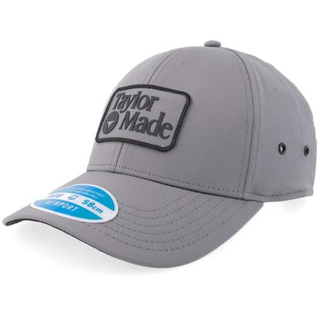 Taylor Made - Grå adjustable Keps - TM26 Ls Newport Stock Metal Eyelet Grey Adjustable @ Hatstore
