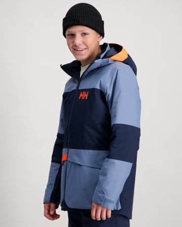 Helly Hansen JR SUMMIT 2.0 JACKET Blå Jackor Kille - Kids Brand Store