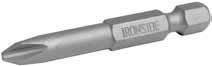Ironside 201657 Bits PH2, 1/4", 50 mm, 2-pack, Borra & mejsla