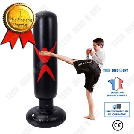 TD XUY Viktbänk PVC Fitness Sandsäck Uppblåsbar boxningspåse för vuxna Barn Säker och giftfri