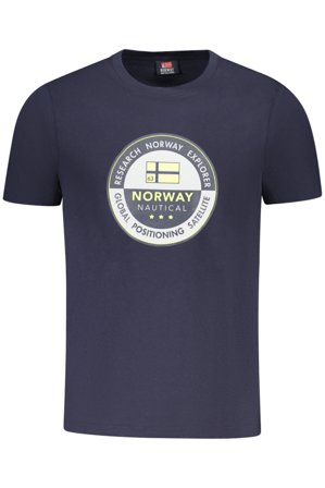Norway 1963 T-shirt Maniche Corte Uomo Blu