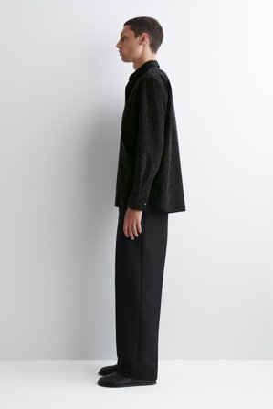 COS Luźna Koszula Sztruksowa Z Długim Rękawem in Brązowy