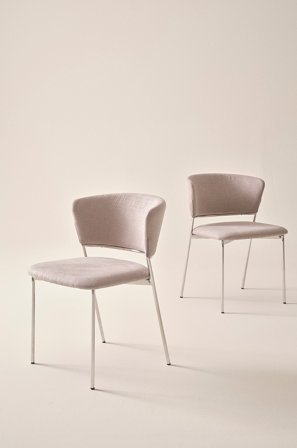 Jotex - Stol 2-pakke Lys beige - YAKIMA - Kjøp Spisestoler & kjøkkenstoler hos Jotex