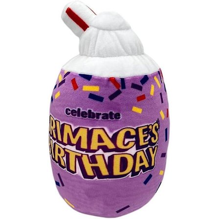 Grimace Pehmo - 25cm Grimace Shake Pehmolelut Faneille Lahjaksi - Söpö & Pehmeä Täytetty Hahmo Nukke Lapsille Ja Aikuisille