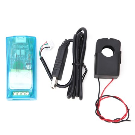 Strømovervågningskommunikationsmodul PZEM-004T med hus PC-software gensidig induktor (100A +CT)