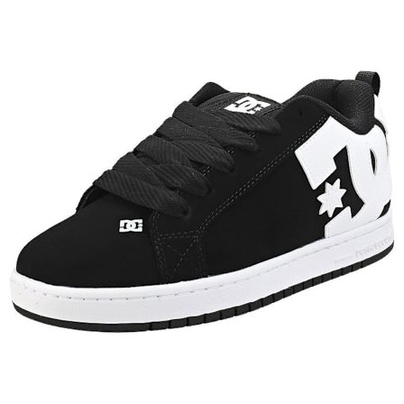DC Shoes Court Graffik Skate Trainers för män i Svart