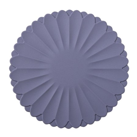 Bordsmatta för kök, värmebeständig, slitstark och skållningsbeständig, isoleringsmatta för restaurangkök, koppar, skålar och kastruller, - 30 cm grå