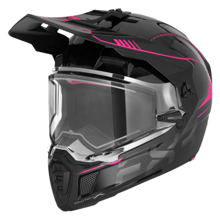 Adventure-Kypärä FXR Clutch X Pro 24 Moottorikelka E-Pinkki L