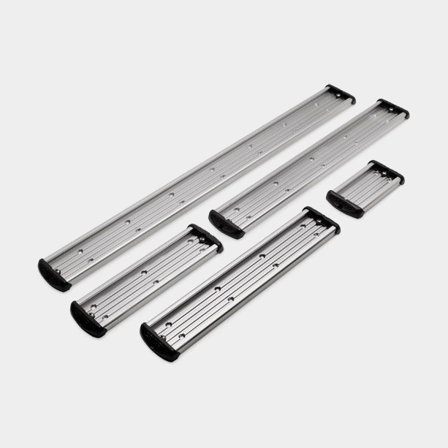 Aluminium monteringsskena 6"