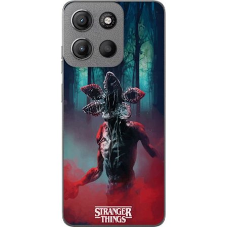 Yhteensopiva Puhelinkuori Motorola Moto G15 Power Stranger Things Netflix 80-luvun mysteeri kauhu