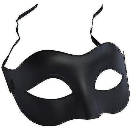 Sort mat klassisk venetiansk maske, maskerade, burlesk boldfest