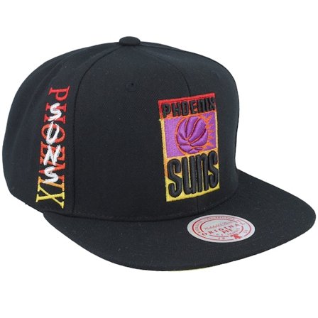 Mitchell & Ness - NBA - Black - snapback - Cap - Phoenix Suns High Grade Hwc Black Snapback - Hatstore