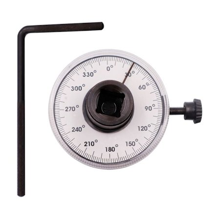 Vridningsvinkelmåler, tiltrekkingsmåler, 1/2 tommers 360 graders vinkel G