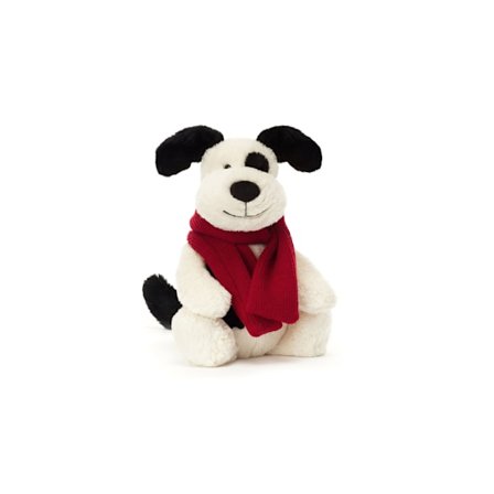 Jellycat Bashful Winter Puppy 12-tommers kosedyr