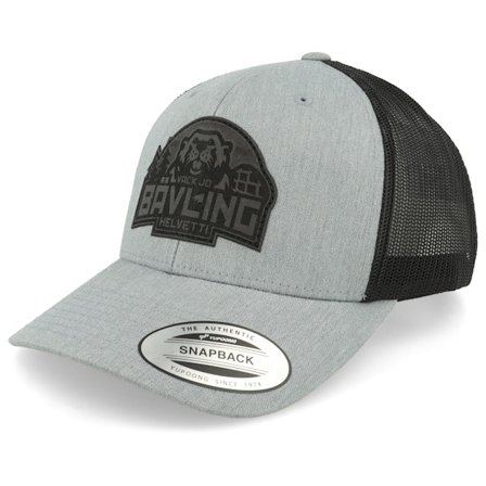 Scenes - Grå trucker Kasket - Bävling Heather/Black Trucker @ Hatstore