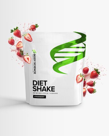 Ateriankorvike - 420 g - Apple Pie - Body Science Diet Shake - Painonpudotus