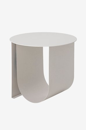 Sidobord Cher, Diameter 43 cm. - Bloomingville - Grå - Småbord - Från Homeroom