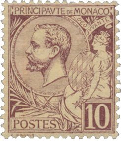 Monaco 1891-1894 - YT 14 - Postfrisk