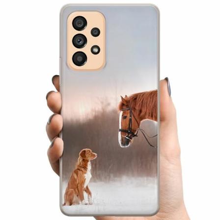 Samsung Galaxy A53 5g Tpu Mobilskal Häst & Hund