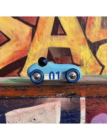 Vilac Vintage Roadster - Old Sport Turquoise - Multi/patterned - ONE SIZE