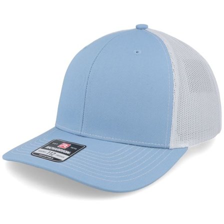Richardson - Blå trucker Keps - 112 Split Columbia Blue/White Trucker @ Hatstore