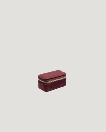 Dark Department Velvet Jewellery Box Micro Rouge Accessoires Fille - Kids Brand Store