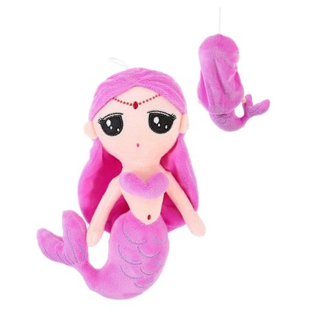 Havfrue Leker Plysj Havfrue Dukke for Barn Lek 1 Stykke Myk Utstoppet Dukke[D]